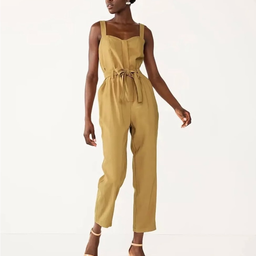 Nine West  Tan Jumpsuit M